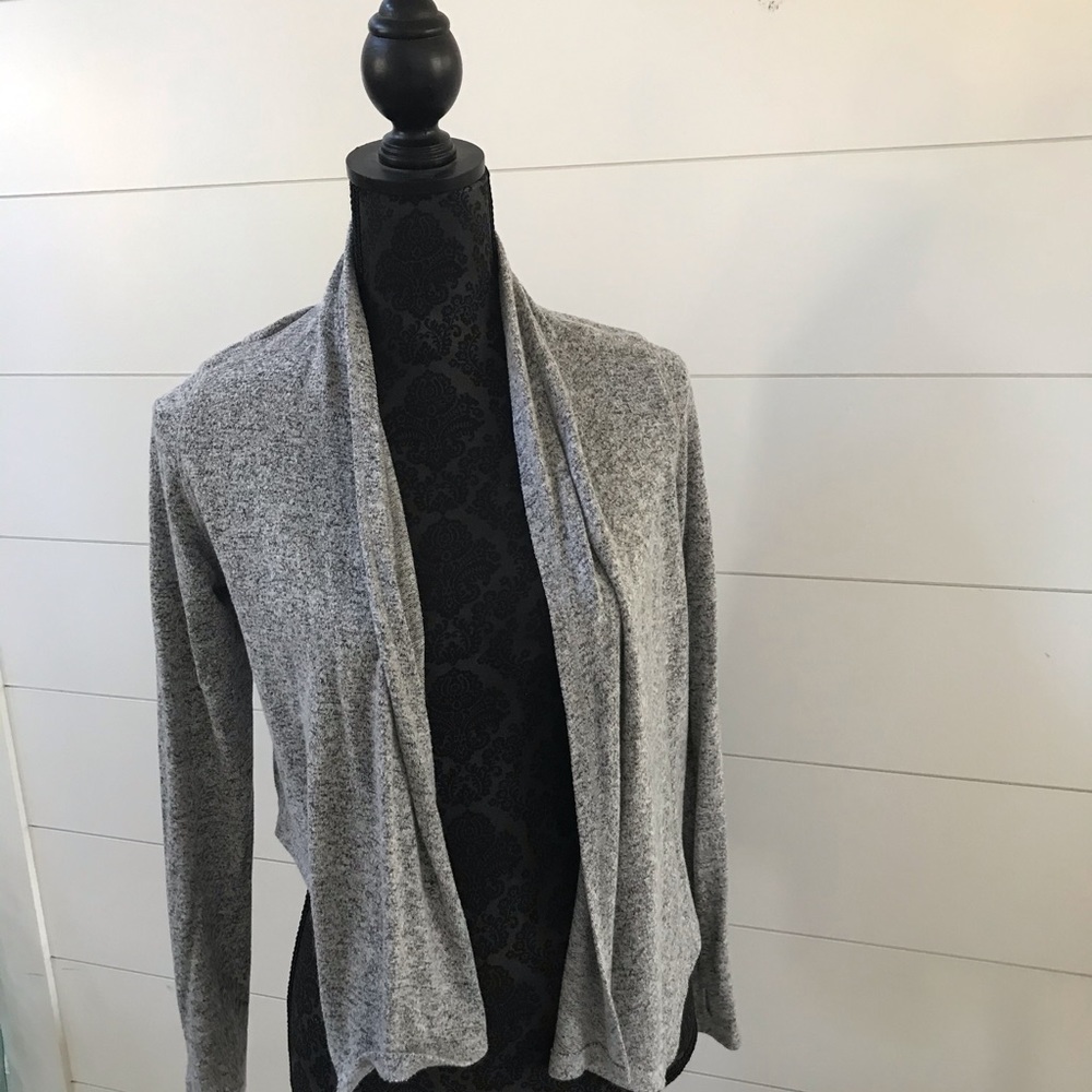 Grey cardigan